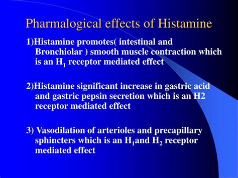 PPT - Histamine and antihistamine drugs PowerPoint Presentation - ID:6801178