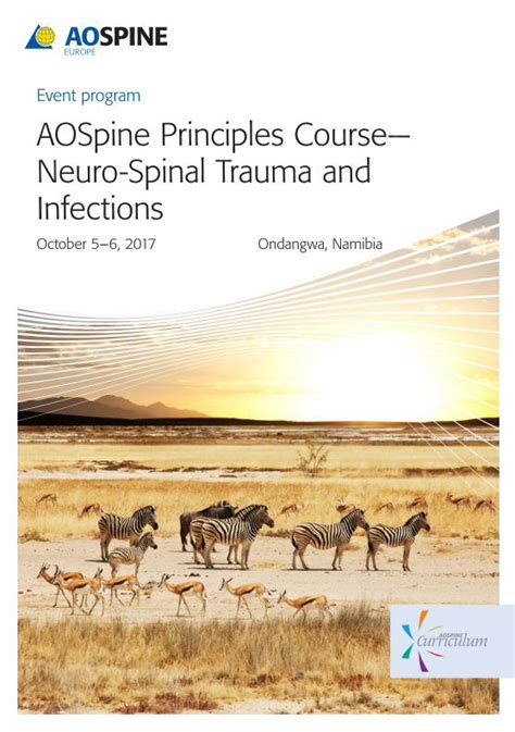 Pdf Event Program Aospine Principles Course Neuro Spinal Dokumen Tips