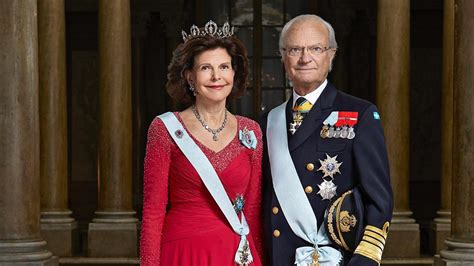 Königin Silvia und König Carl XVI Gustaf von Schweden feiern 40