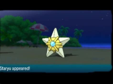 Live Shiny Staryu After Encounters S O S Method Pokemon Sun