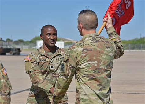 Delta Company 169th EN BN Welcomes New Commander Goodfellow Air Force