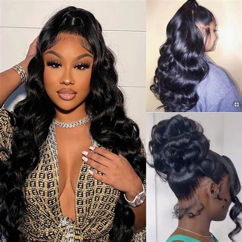 360 Lace Front Wigs Human Hair Body Wave 360 Full Lace