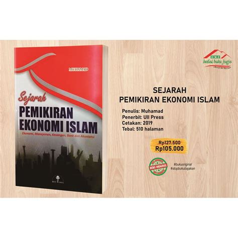 Jual Buku SEJARAH PEMIKIRAN EKONOMI ISLAM MUHAMAD Shopee Indonesia