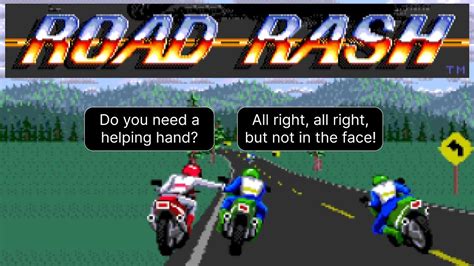 Road Rash Sega Genesis Game Longplay Levels 1 2 YouTube