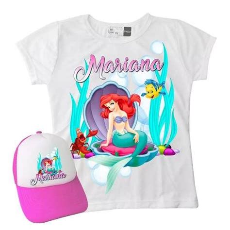 Venta Playeras De Sirenita Personalizadas En Stock