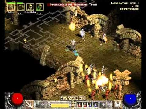 10 Diablo II LoD Gameplay Radaments Lager YouTube