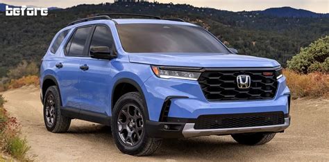 2023 Honda Pilot CUV Adopts Digital Aftermarket Style Drops Low On Big