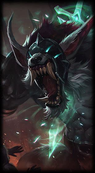 Lol Skin 】 야성의 워윅 리그 오브 레전드 스킨 스킨 동영상 워윅