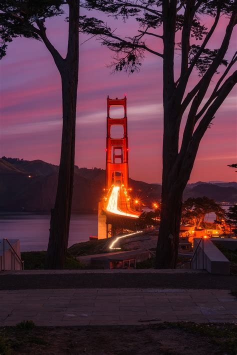 Golden Gate Bridge – Tagged "Sunrise & Sunset" – Getty Photography