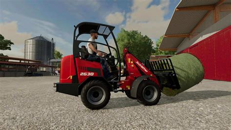 Blue Diamond Bale Forks V11 Fs25 Fs22 Mod