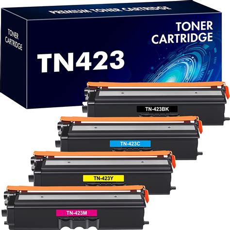 Pack Tn Bk Tn Tn Tn C Tn Y Tn M Toner Cartridge