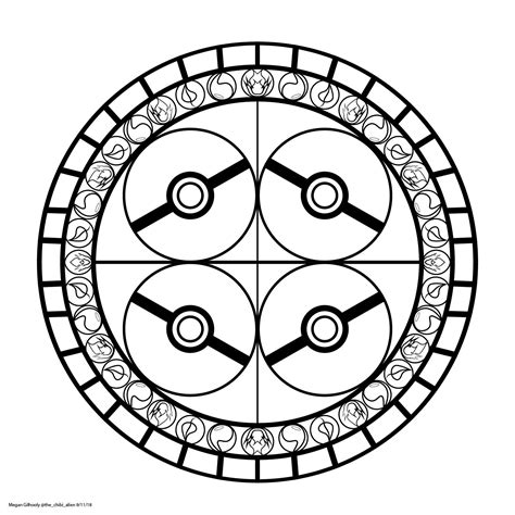 Pokemon Mandala Pokémon Amino