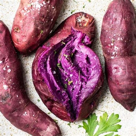 Purple Sweet Potatoes How To Bake Sunkissed Kitchen