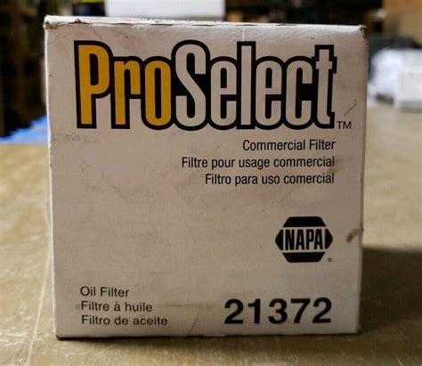 NAPA 21372MP Cross Reference Oil Filters Oilfilter Crossreference