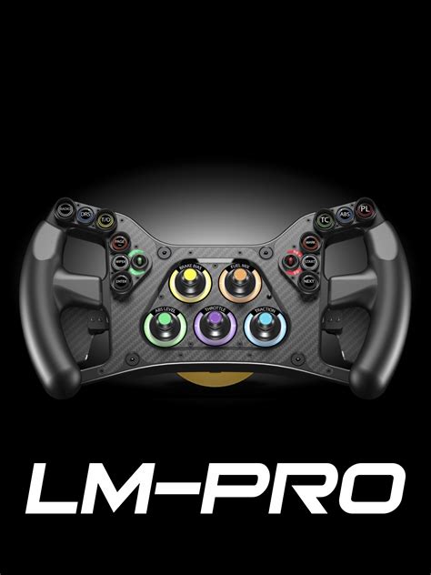 Lm Pro Racing Simulator Steering Wheel — Precision Sim Engineering