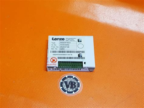 Lenze Funktionsmodul Type E82zafs001 12604