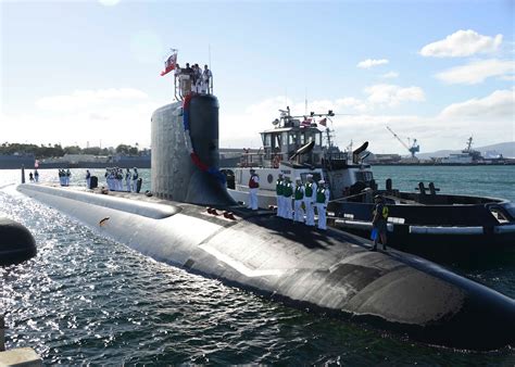 USS Mississippi Welcomed as Newest Member of Pacific Submarine Force ...