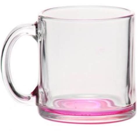 Promotional 13 Oz Clear Glass Coffee Mugs W Custom Imprint Tea Cups