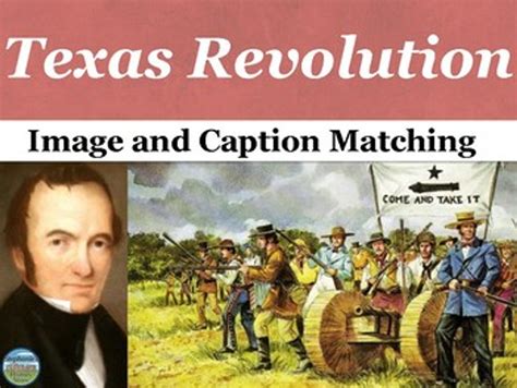 Texas Revolution Primary Source Image Activity