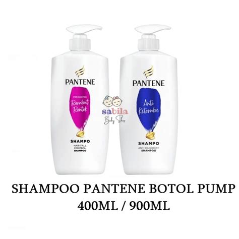 Jual PANTENE SHAMPOO PERAWATAN RAMBUT RONTOK ANTI KETOMBE KEMASAN PUMP