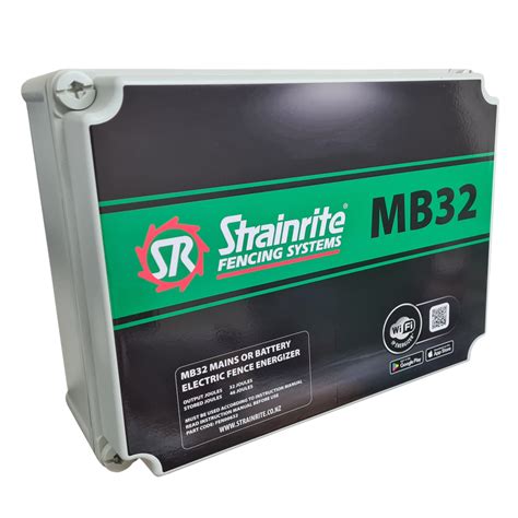 MB32 Mains or Battery Jumbo Energizer - Strainrite Australia