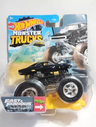 Hot Wheels Monster Trucks Fast Furious Dodge Charger Rt MercadoLivre