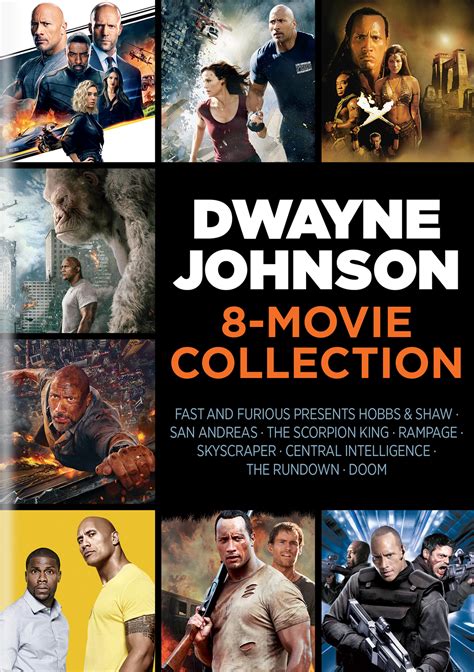 Dwayne Johnson 8 Movie Collection Best Buy