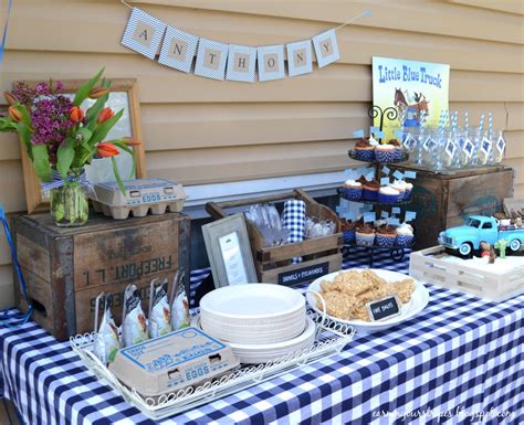 Little Blue Truck Birthday Party - Project Nursery