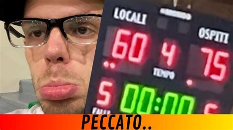 PECCATO Legnano Basket 60 75 Basket Golfo Piombino 11 10 23 LIVE