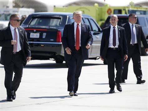 Trumps Secret Service Agents Would Accompany Him If He Went To Jail