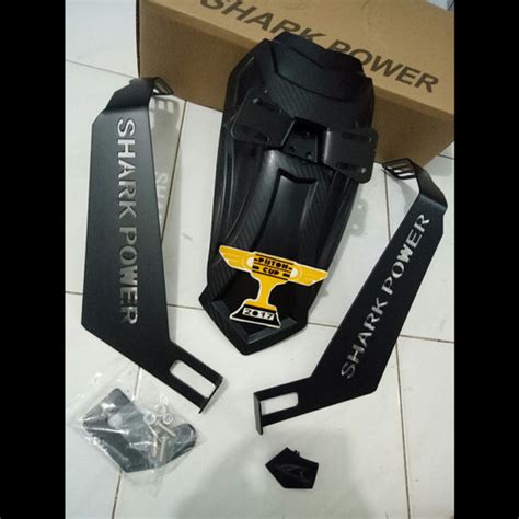 Jual Mudguard Shark Power Universal Semua Motor Mud Guard Panjang