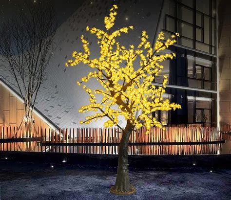 Led Cherry Blossom Tree M M Height V Seven Colors For