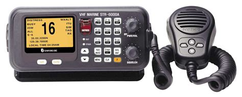 Radio Marina STR 6000A Navis USA LLC Para Buque VHF Con DSC