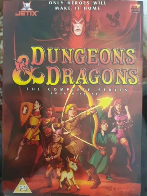 Dungeons Dragons The Complete Series Dvd Box Set Cult S Cartoon