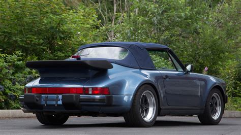 1989 Porsche 911 Turbo Cabriolet F185 Monterey 2016