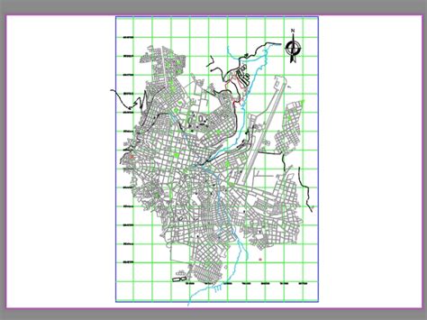 Ciudad En Autocad Descargar Cad Gratis Mb Bibliocad