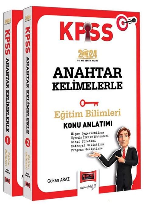 Yargı Yayınları 2024 Kpss Eğitim Bilimleri Anahtar Kelimelerle Konu