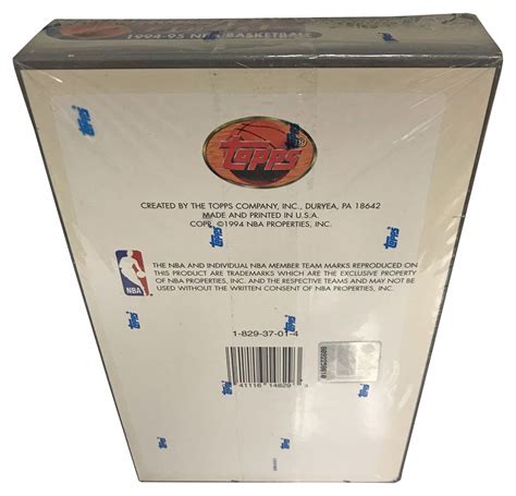 Lot Detail Topps Finest Series Basketball Hobby Box