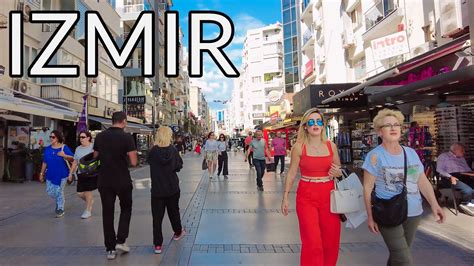 Zmir S Alsancak At Pm K Walking Tour Youtube