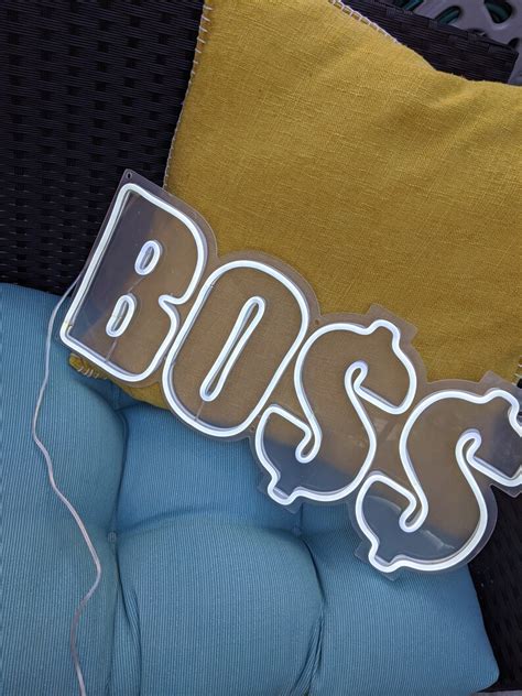 Life Of Neon Boss Led Neon Light Sign Boss Lady Ts Office Decor Signs For Work And Girl Boss