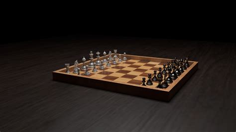 Chess set 3D Animation and modeling :: Behance