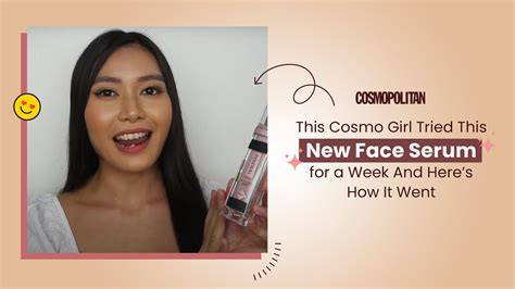 This Cosmo Girl Tried This New Face Serum For A Week And Heres How