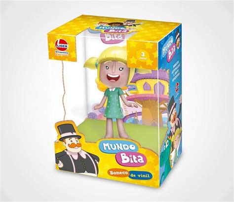 Boneco Vinil Lila Mundo Bita Lider Brinquedos Boneco Mundo Bita