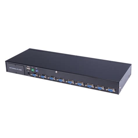 Ports Vga Kvm Switch Gold Touch