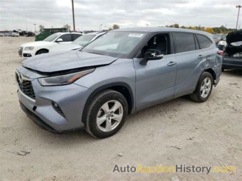 5TDZZRAH4MS052692 2021 TOYOTA HIGHLANDER L View History And Price At