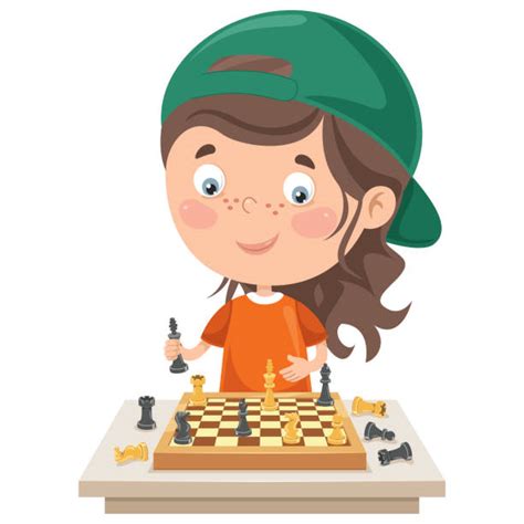 Chess Chess Board Cartoon Characters Illustrations, Royalty-Free Vector ...