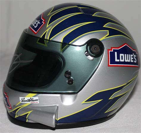 Jimmie Johnson Signed Lowe's NASCAR Mini-Helmet (PSA) | Pristine Auction