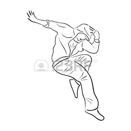 Hip Hop Dance Drawing at GetDrawings | Free download