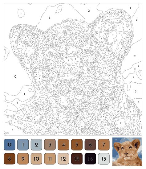 Hard Color By Number Coloring Pages Free Pdf Printables Artofit