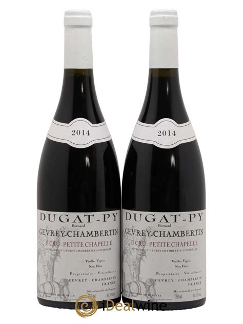 Buy Gevrey Chambertin Er Cru Petite Chapelle Vieilles Vignes Dugat Py